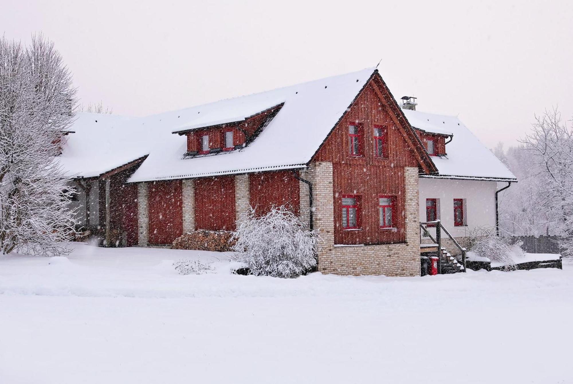 Atelier 673 Pension Dolní Bečva Buitenkant foto
